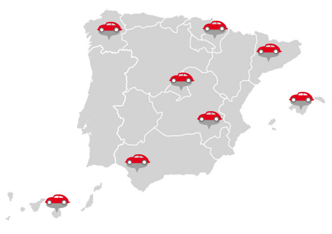 Mapa carlider